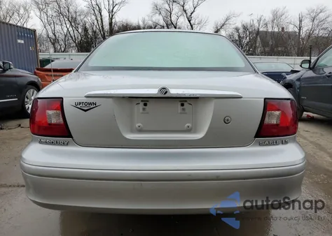 2001 Mercury Sable Ls Premium from USA, damaged, VIN 1MEFM55S21G615551